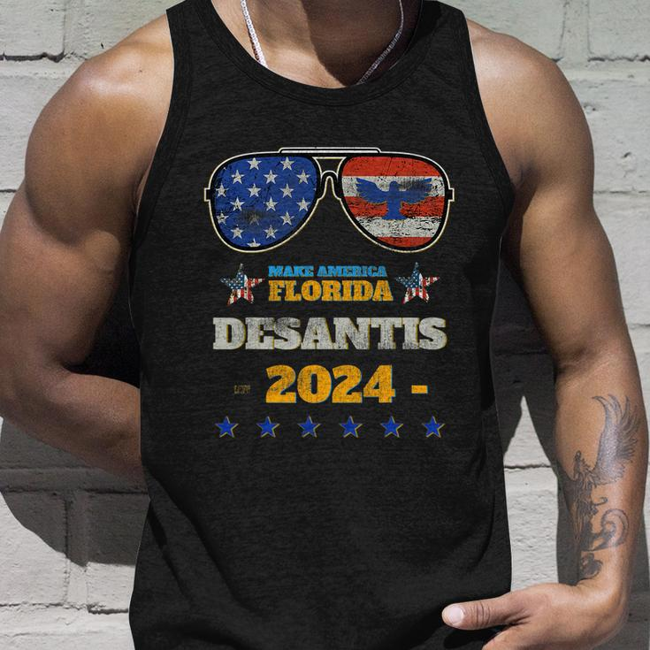 Desantis 2024 Lets Go Brandon 4Th Of July Unisex Tank Top Gifts for Him