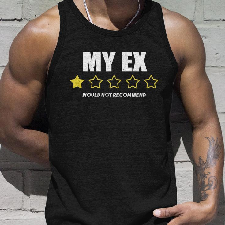 Divorce Gift For Men And Women Adult Humor My Ex Bad Review Gift Unisex Tank Top Gifts for Him