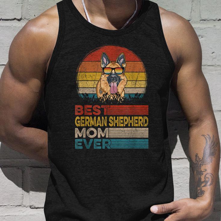 Dog Vintage Best German Shepherd Mom Ever Puppy Dog Mom Unisex Tank Top Gifts for Him