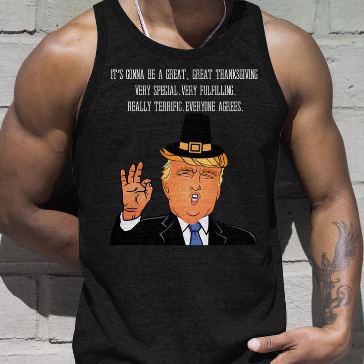 Donald Trump Its Gonna Be A Great Thanksgiving Tshirt Unisex Tank Top Gifts for Him