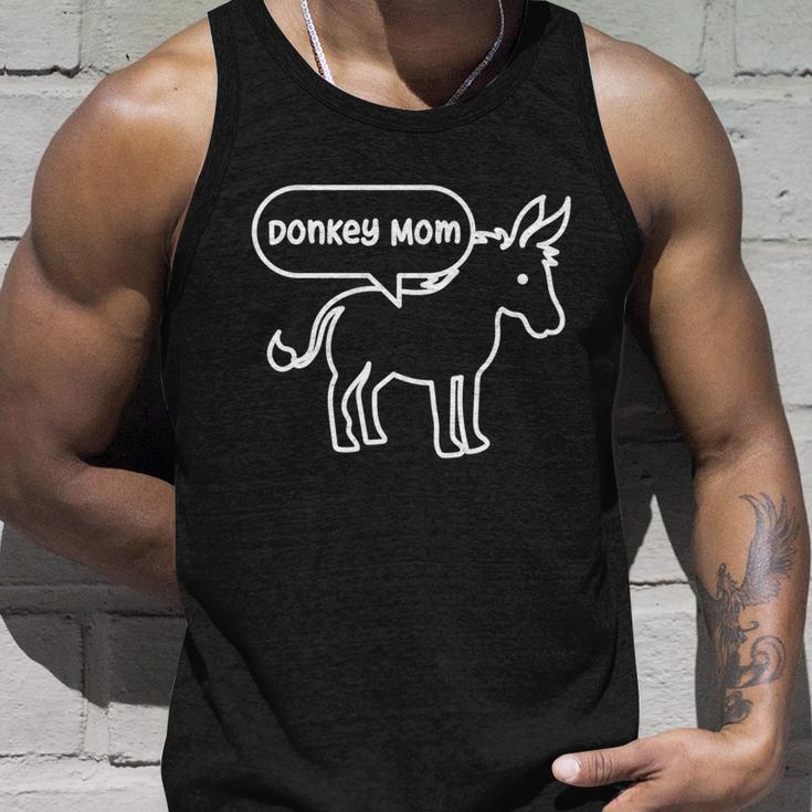 Donkey Mom Cute Farm Animal Agriculture Gift Unisex Tank Top Gifts for Him