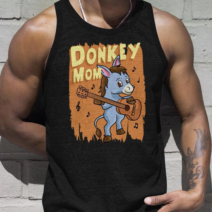 Donkey Mom Cute Mule Farm Animal Agriculture Cute Gift Unisex Tank Top Gifts for Him