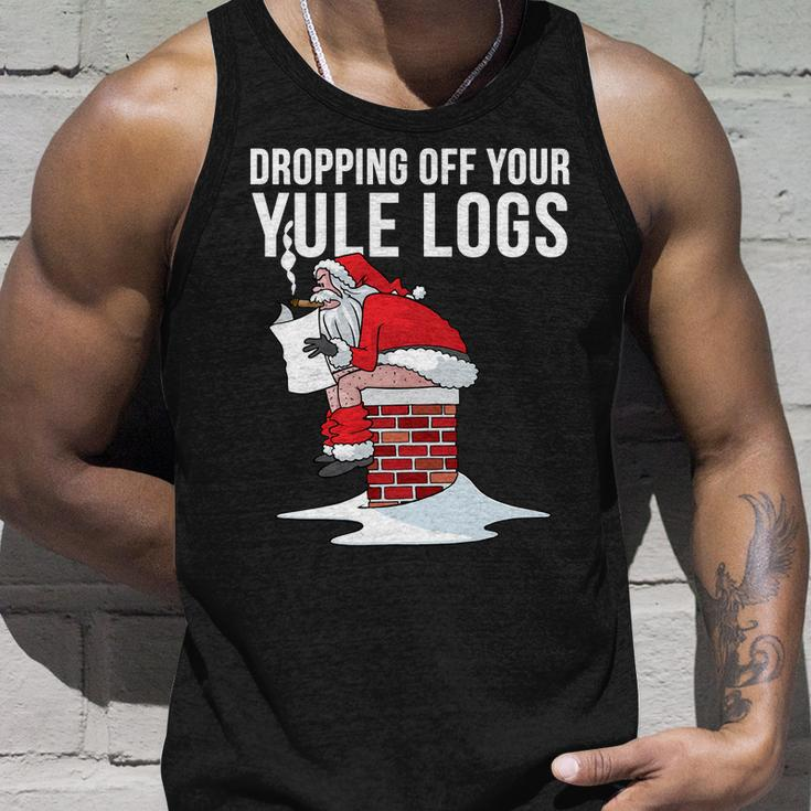 Dropping Off Your Yule Logs Tshirt Unisex Tank Top Gifts for Him