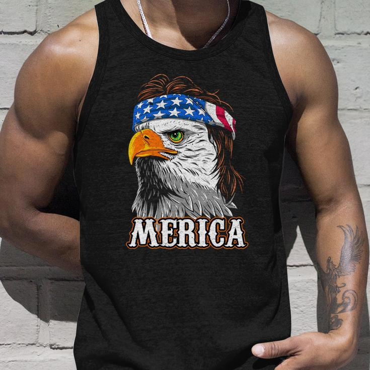 Eagle Mullet 4Th Of July Cool Gift Usa American Flag Merica Gift Unisex Tank Top Gifts for Him
