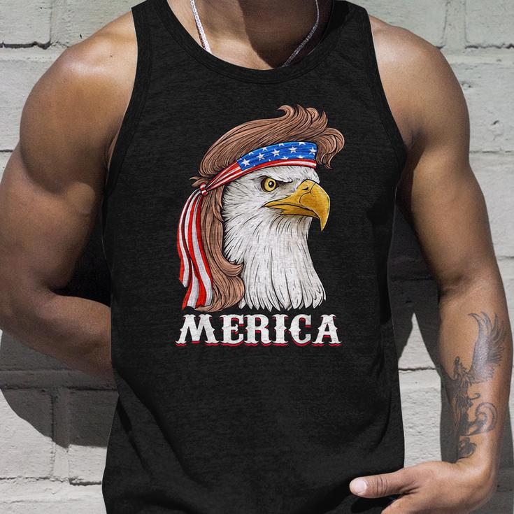Eagle Mullet 4Th Of July Usa American Flag Merica V3 Unisex Tank Top Gifts for Him