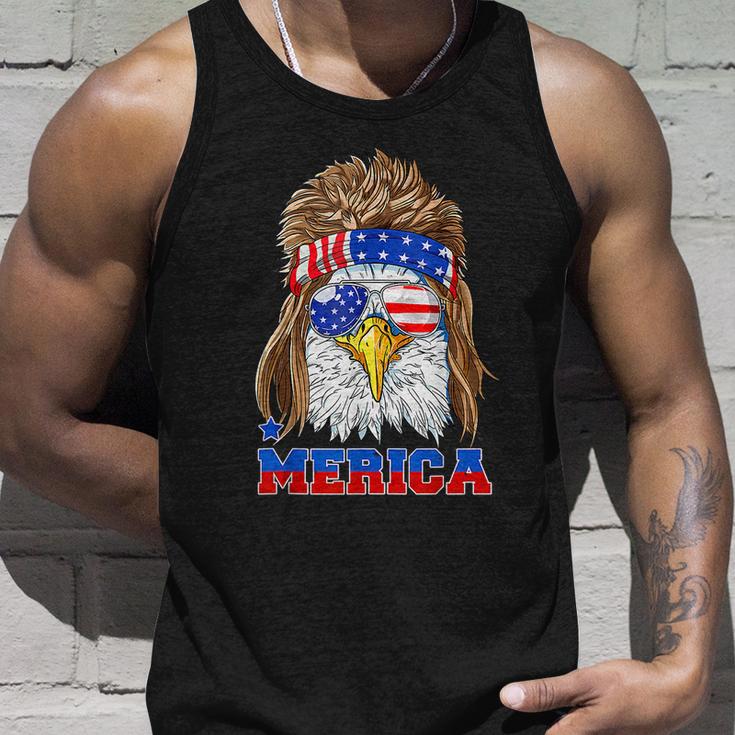 Eagle Mullet Merica Shirt Men 4Th Of July American Flag Usa Unisex Tank Top Gifts for Him