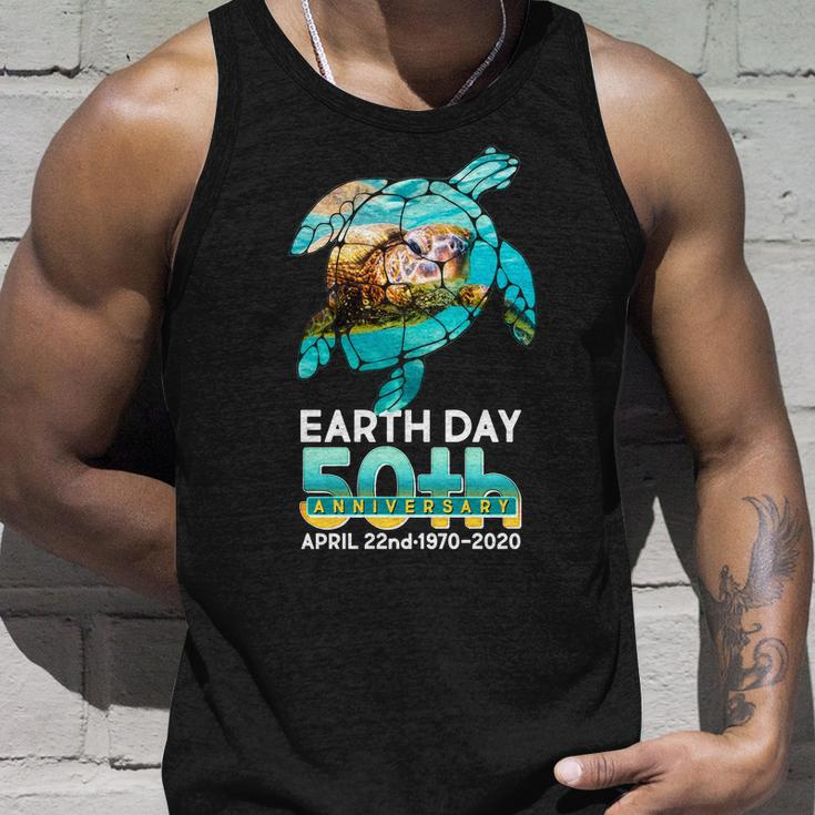 Earth Day 50Th Anniversary Turtle Tshirt Unisex Tank Top Gifts for Him