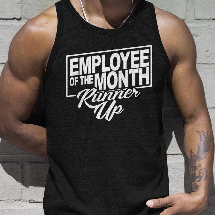 Employee Of The Month Runner Up Unisex Tank Top Gifts for Him