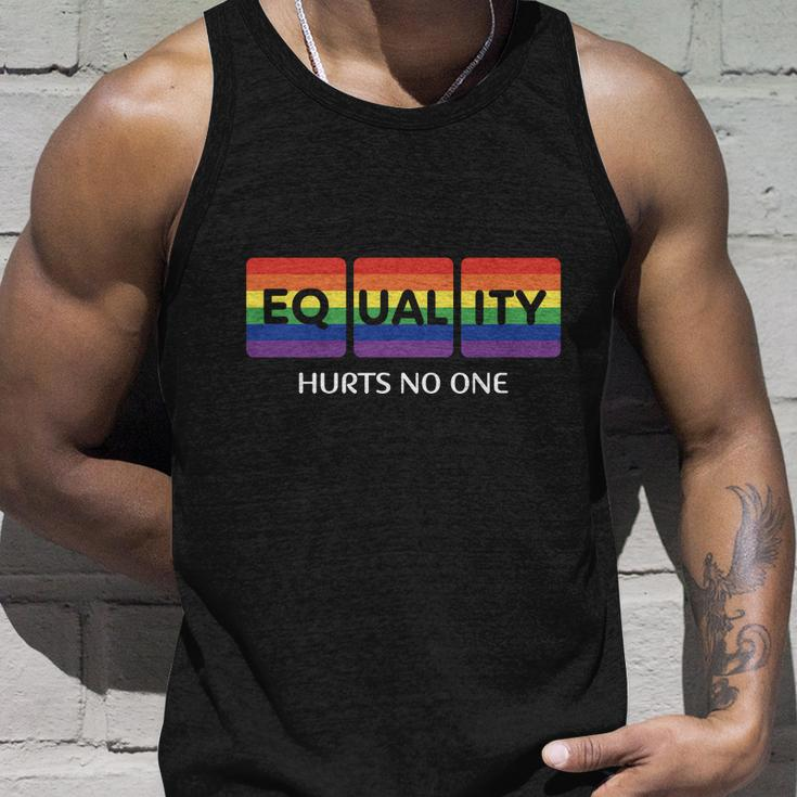 Equality Hurts No One Lgbt Pride Month V2 Unisex Tank Top Gifts for Him
