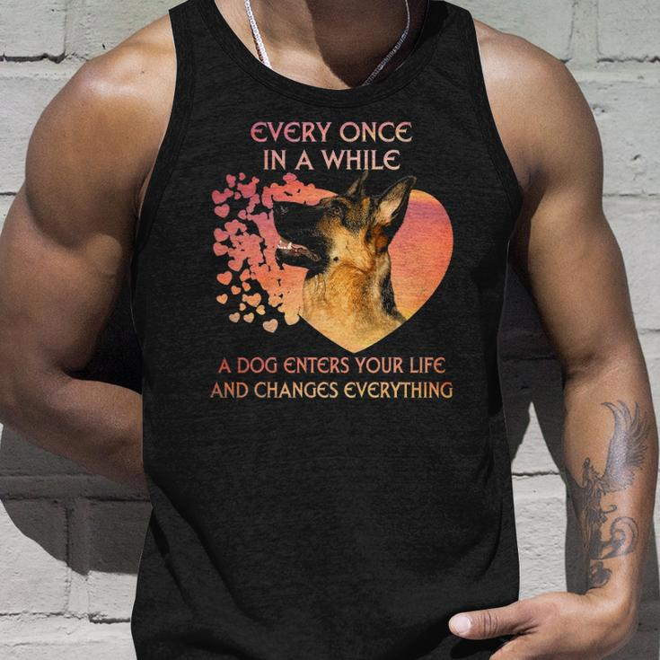 Every Once In A While A Dutch Shepherd Enters You Life Unisex Tank Top Gifts for Him