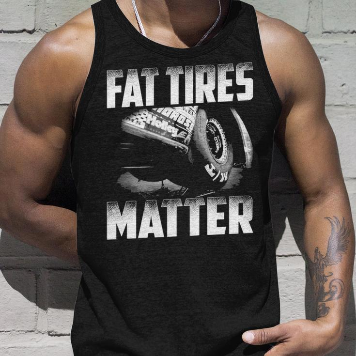 Fat Tires Matter Unisex Tank Top Gifts for Him