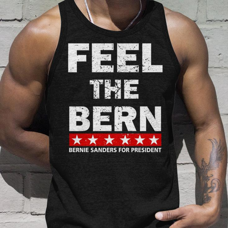 Feel The Bern Bernie Sanders Tshirt Unisex Tank Top Gifts for Him