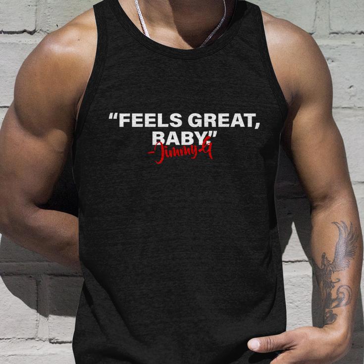 Feels Great Baby Jimmy G Tshirt Unisex Tank Top Gifts for Him