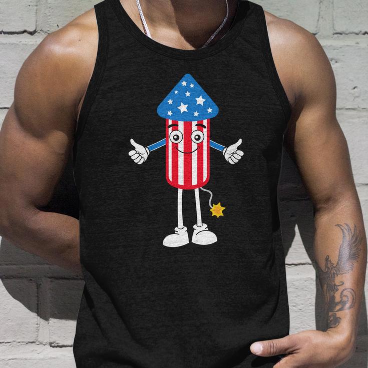 Firecracker Funny 4Th Of July Firecracker Fire Works Gift Unisex Tank Top Gifts for Him