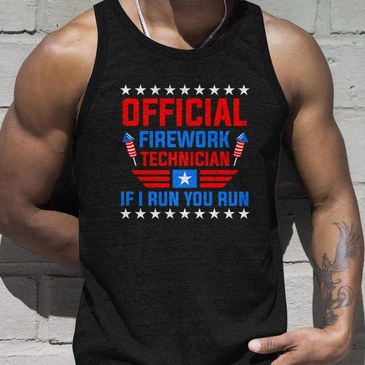 Firework Technician 4Th Of July Funny Unisex Tank Top Gifts for Him