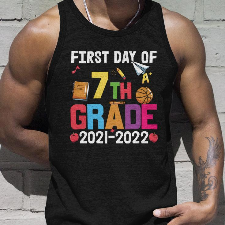 First Day Of 7Th Grade 2021_2022 Back To School Unisex Tank Top Gifts for Him