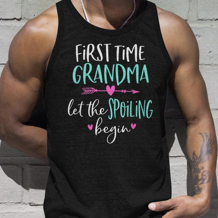 First Time Grandma Let The Spoiling Begin New 1St Time Tshirt Unisex Tank Top Gifts for Him