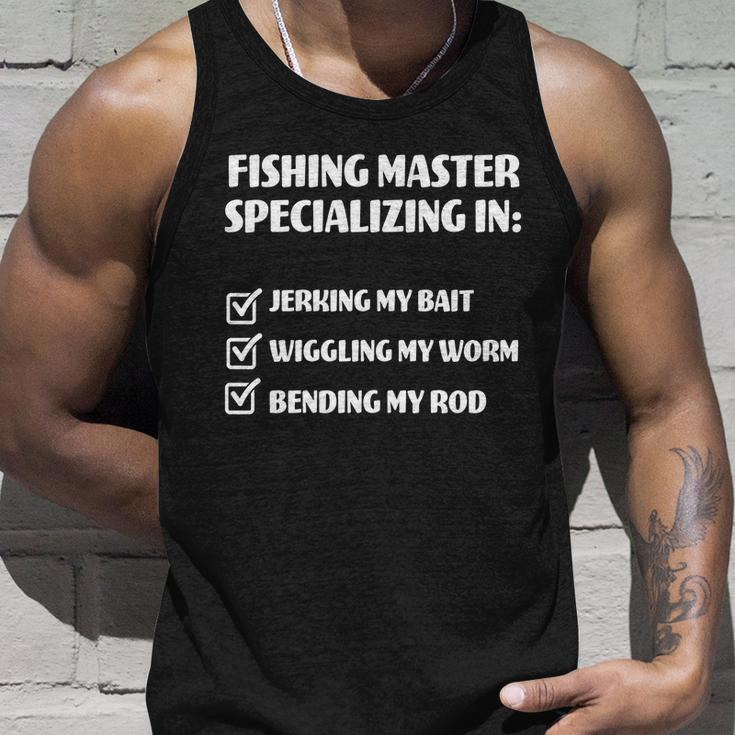 Fishing Master Specializing Tshirt Unisex Tank Top Gifts for Him