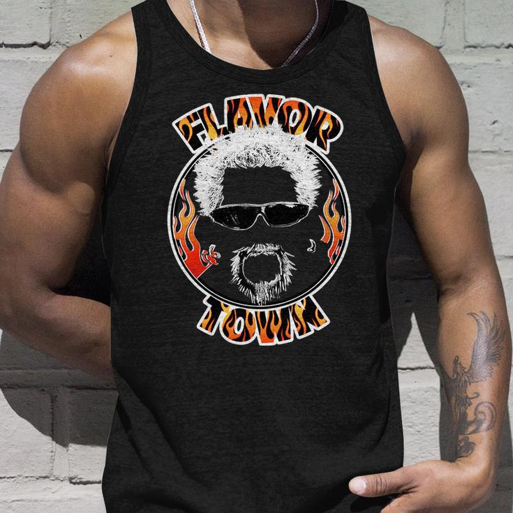 Flavor Town Cooking Guy Unisex Tank Top Gifts for Him