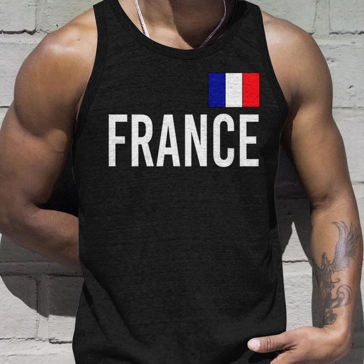 France Team Flag Logo Tshirt Unisex Tank Top Gifts for Him
