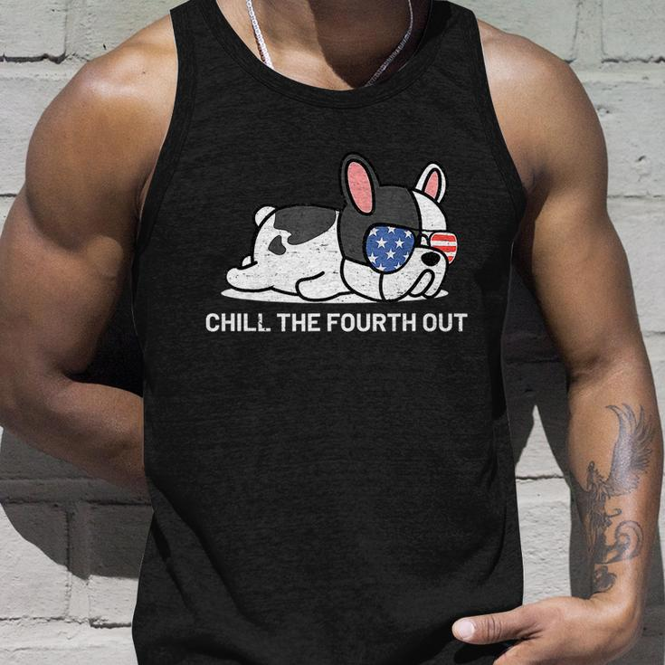 French Bulldog Funny 4Th Of July Gift For Frenchie Lover Unisex Tank Top Gifts for Him