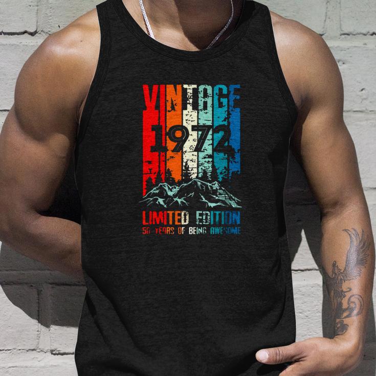 Funny 50Th Birthday Gift Men Vintage Unisex Tank Top Gifts for Him