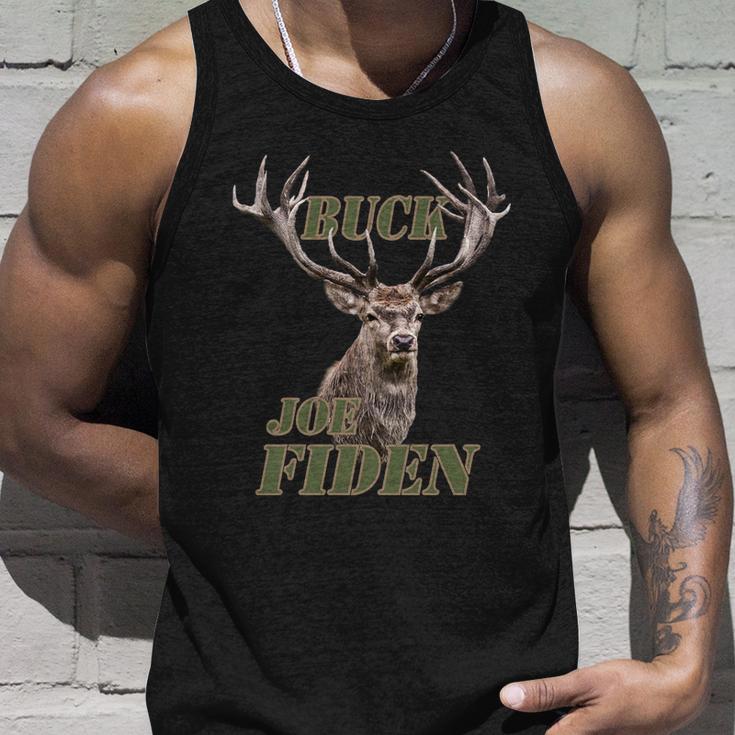 Funny Anti Biden Fjb Buck Joe Fiden Deer Unisex Tank Top Gifts for Him