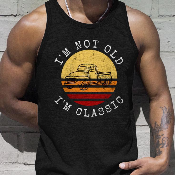 Funny Car Lover Im Not Old Im Classic Retro Birthday Great Gift Unisex Tank Top Gifts for Him