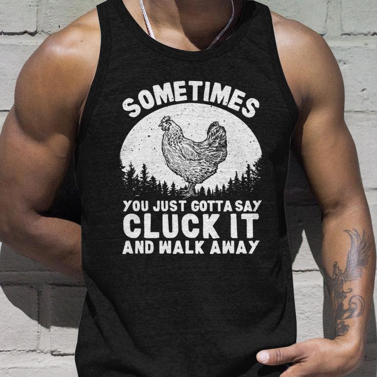 Funny Chicken Art For Chicken Lover Hen Farmer Unisex Tank Top Gifts for Him