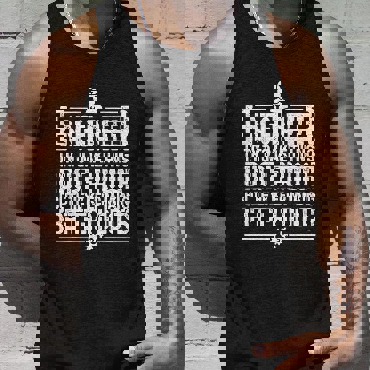 Funny Engineer Gift For Men Women Cool Engineering Mechanic Tshirt Graphic Design Printed Casual Daily Basic Unisex Tank Top Gifts for Him