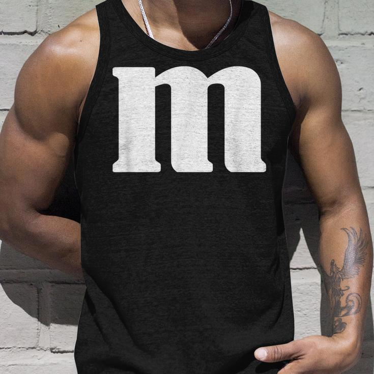Funny Group Costume Letter M Groups Carnival Fancy Dress Mm Men Women Tank Top Graphic Print Unisex Gifts for Him