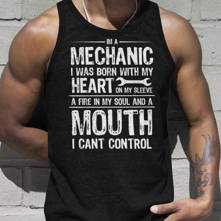 Funny Im A Mechanic Quote Tshirt Unisex Tank Top Gifts for Him