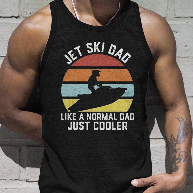 Funny Jet Ski Dad Unisex Tank Top Gifts for Him