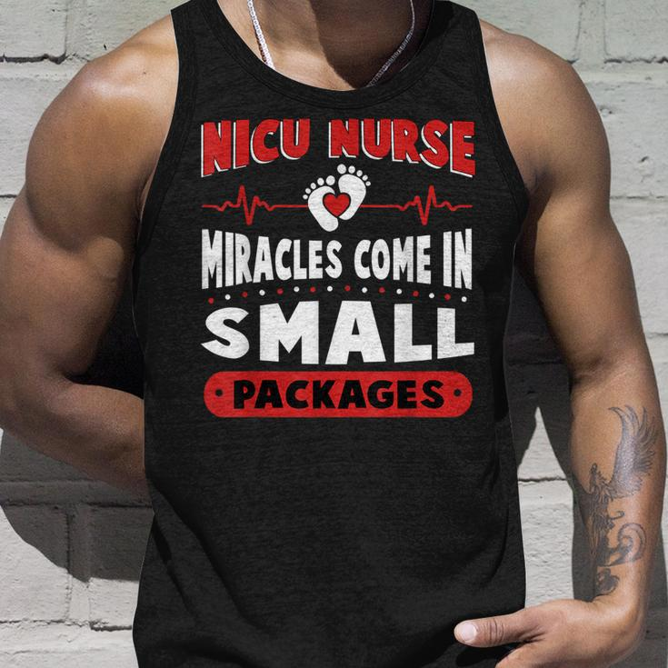 Funny Miracle Neonatal Intensive Care Unit Nicu Nurse Unisex Tank Top Gifts for Him