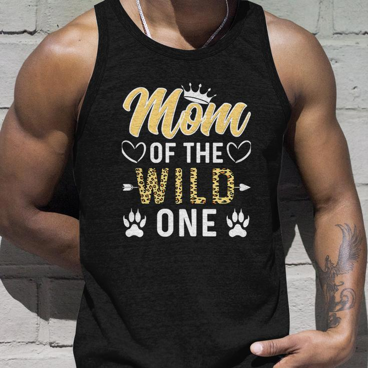 Funny Mom Of The Wild One 1St Birthday Matching Family Unisex Tank Top Gifts for Him