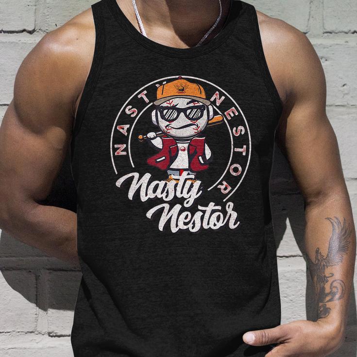 Funny Nasty Nestor Baseball Unisex Tank Top Gifts for Him