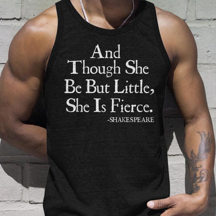 Funny Shakespeare Fierce Quote Tshirt Unisex Tank Top Gifts for Him