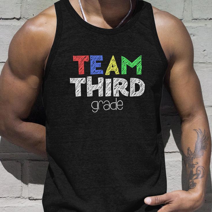 Funny Team Third Grade 3Rd Grade Back To School Unisex Tank Top Gifts for Him