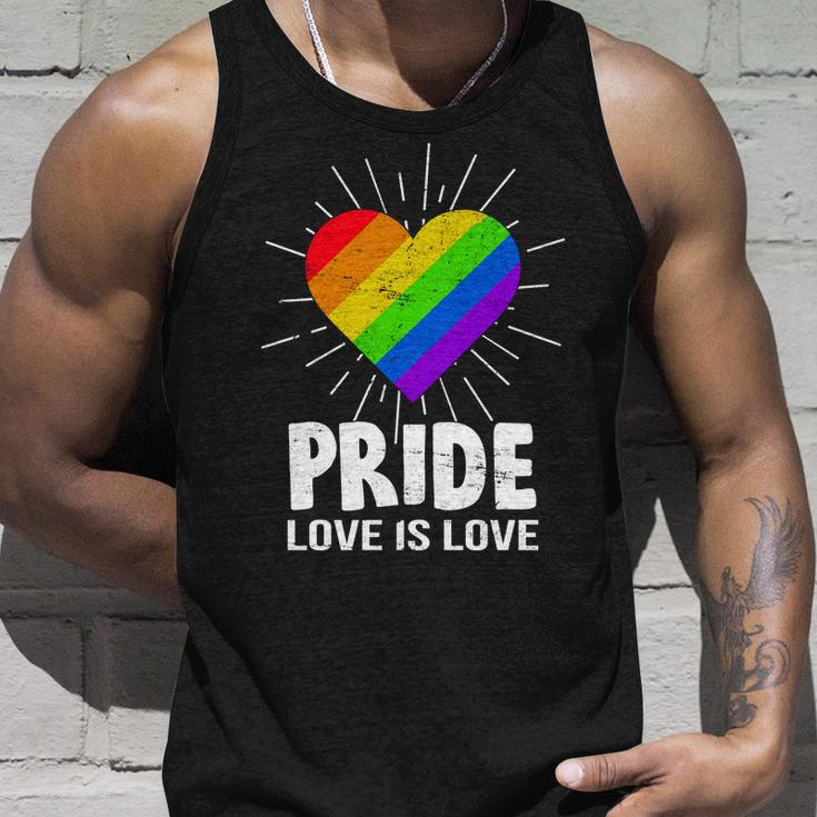 Gay Pride Love Is Love Lgbt Unisex Tank Top Gifts for Him
