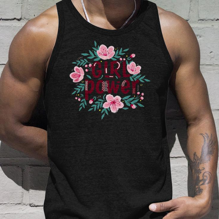 Girl Power Be Strong Motivational Quotes Graphic Designs Unisex Tank Top Gifts for Him