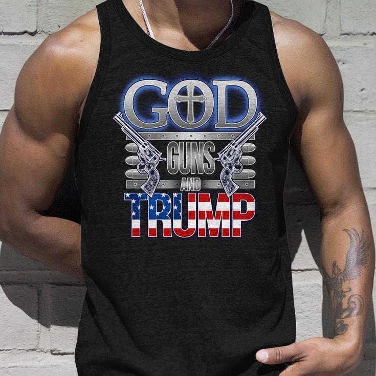 God Guns And Donald Trump Tshirt Unisex Tank Top Gifts for Him