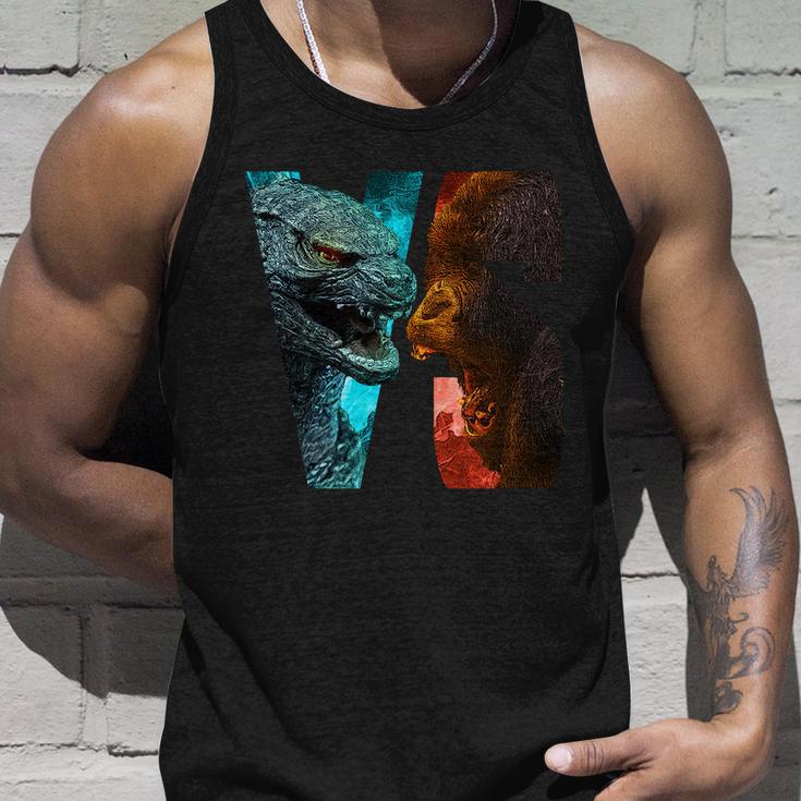 God-Zilla Versus Kong Monsters Tshirt Unisex Tank Top Gifts for Him