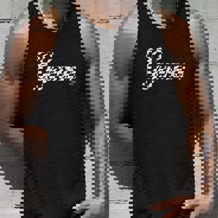 Groom V3 Unisex Tank Top Gifts for Him