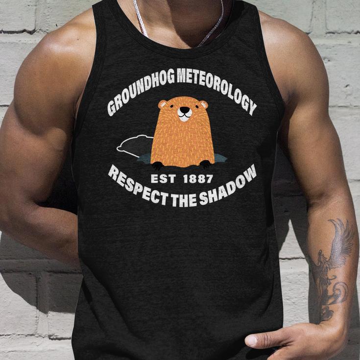 Groundhog Meteorology Respect The Shadow Tshirt Unisex Tank Top Gifts for Him