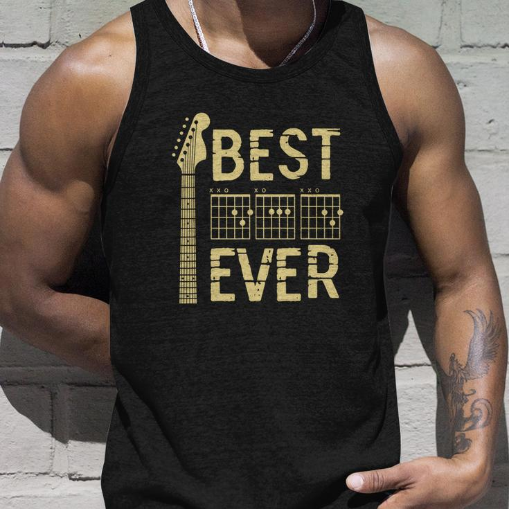 Guitarist Father Best Dad Ever D A D Chord Gifts Guitar Unisex Tank Top Gifts for Him