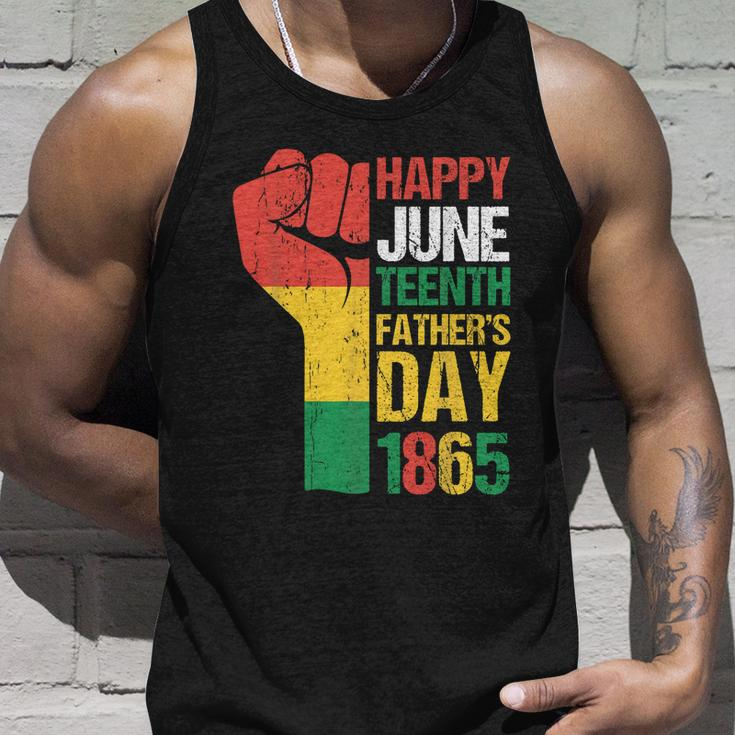 Happy Juneteenth Fathers Day 1865 Fathers Day Unisex Tank Top Gifts for Him