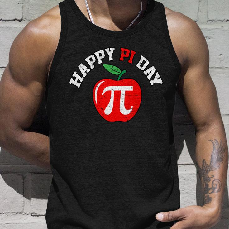 Happy Pi Day Teachers Apple Unisex Tank Top Gifts for Him