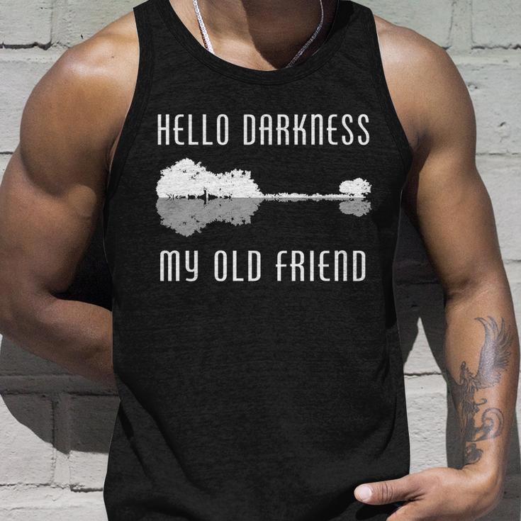 Hello Darkness My Old Friend Tshirt Unisex Tank Top Gifts for Him