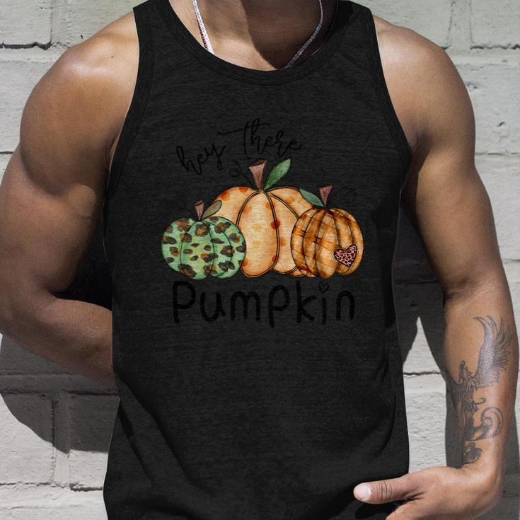 Hey There Pumpkin Thanksgiving Quote Unisex Tank Top Gifts for Him