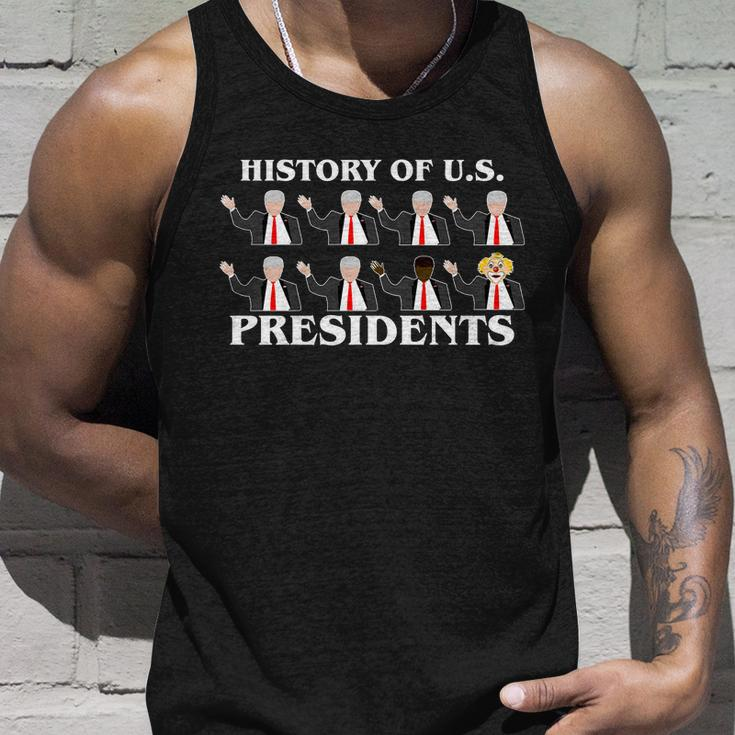 History Of US Presidents Anti Trump Clown Tshirt Unisex Tank Top Gifts for Him